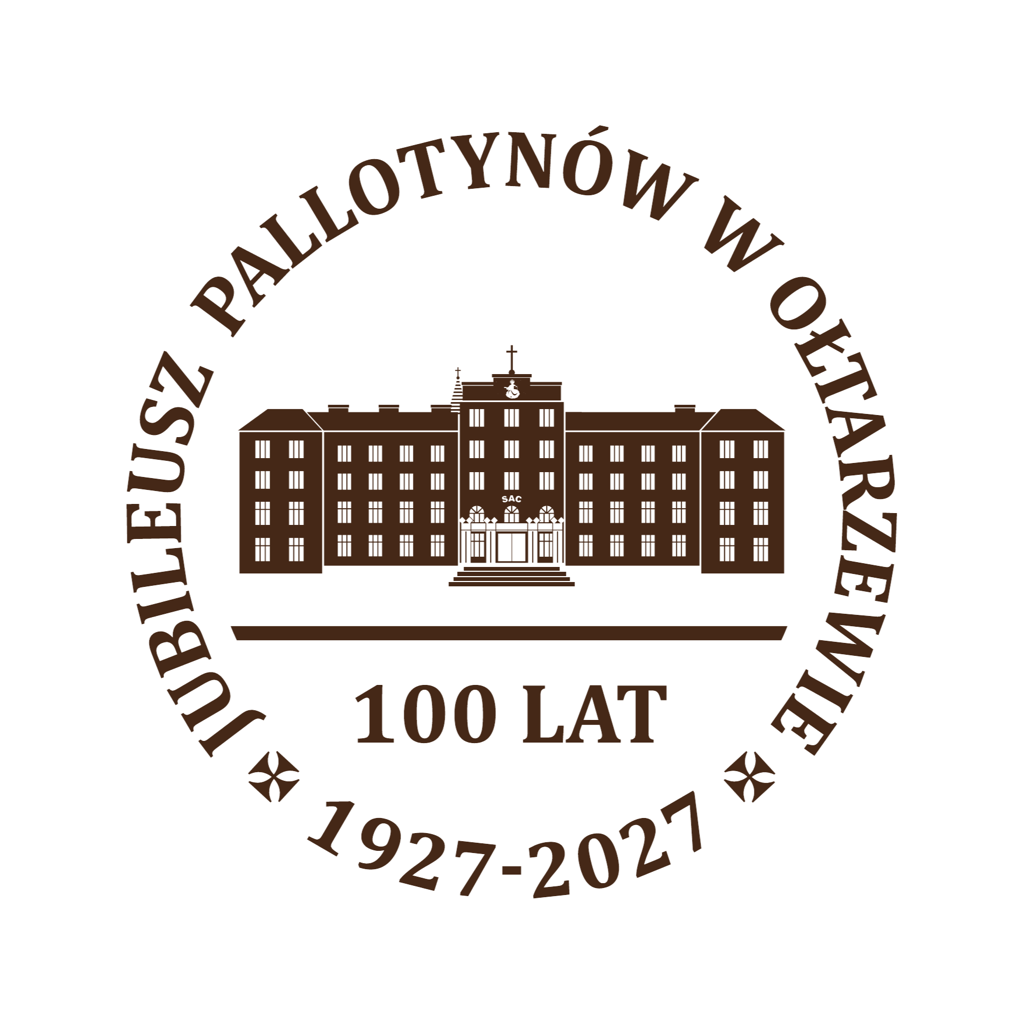 Logo jubileuszowe 100 lat Pallotynów w Ołtarzewie